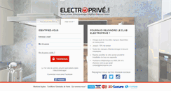 Desktop Screenshot of electroprive.com